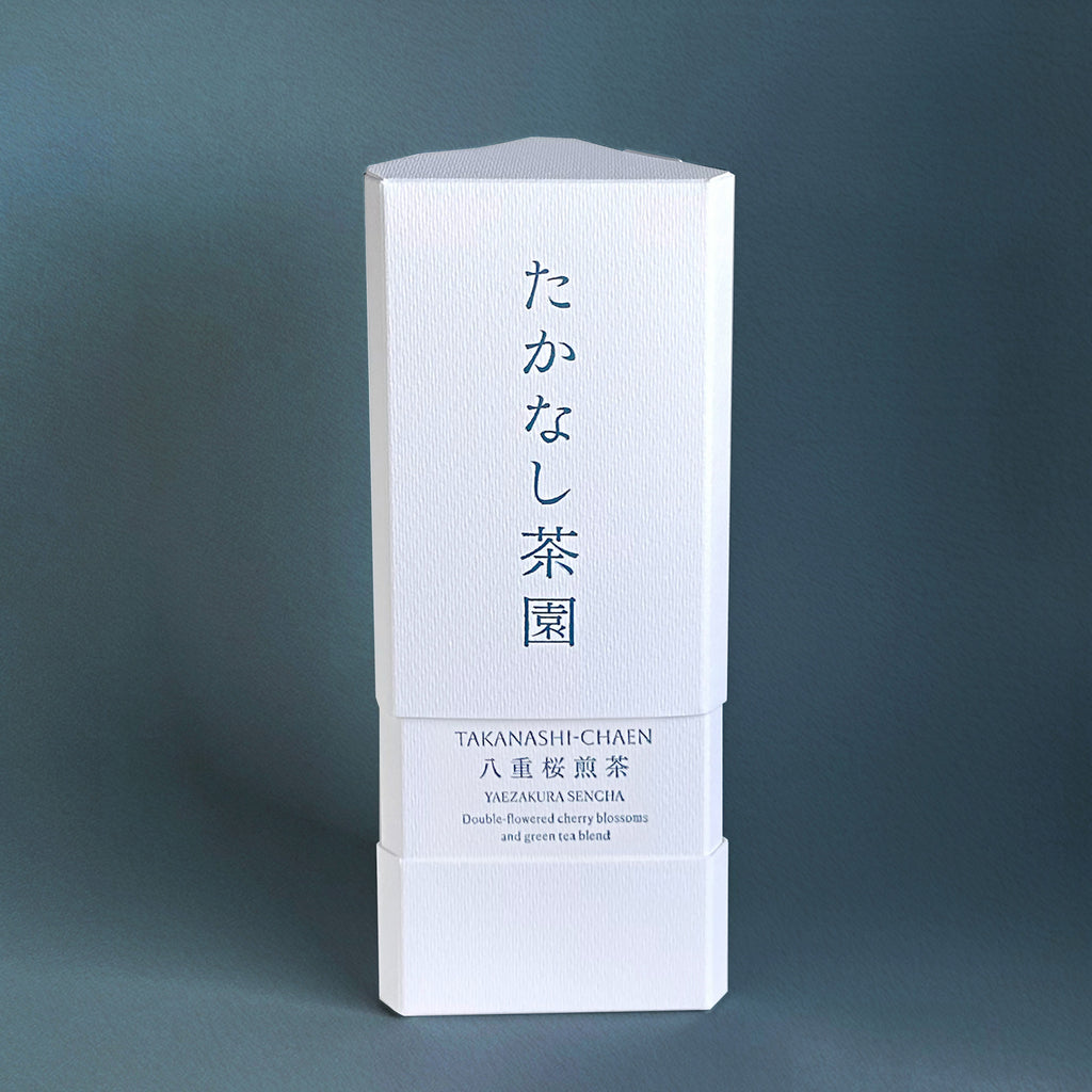 ORIGINAL茶筒箱「お茶ぽん」　丹沢ボタニカル   八重桜煎茶